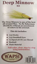 Deep Minnow Fly Tying Kit
