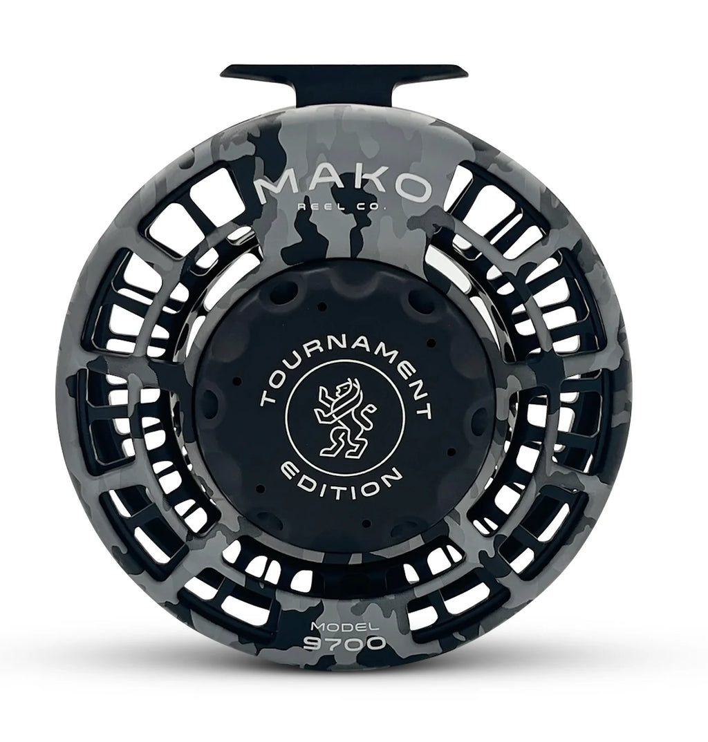 Mako Reel Co. Tournament Reels in Classic Camo- From $1560